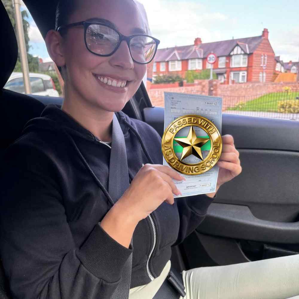 Passed with Us—Driving Lessons Hoole: driving instructors, fully trained tutors, package deals, and high pass rate. Book now and pass your test.
